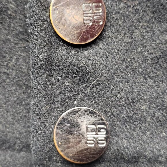 Coogi Bomber Jacket Mens 2XL Wool Blend Vintage Y2K Heavy Metal Buttons Full Zip - Picture 9 of 13